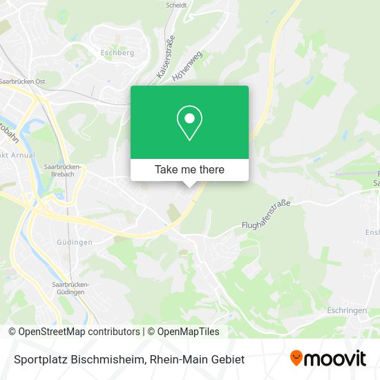 Карта Sportplatz Bischmisheim