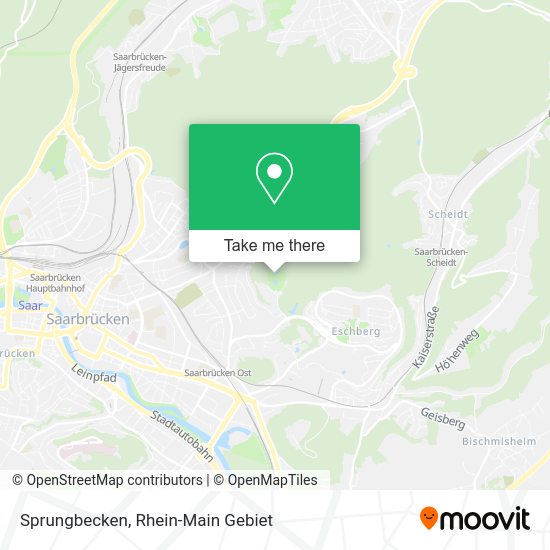 Карта Sprungbecken
