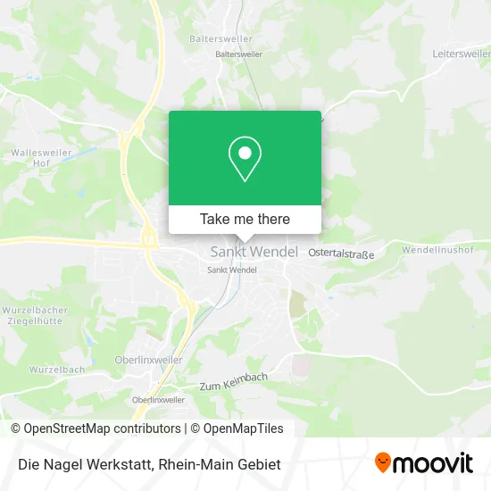 Карта Die Nagel Werkstatt