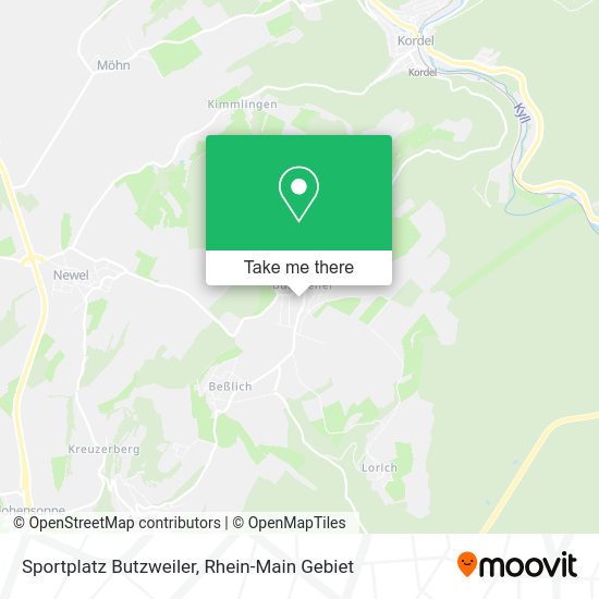 Карта Sportplatz Butzweiler
