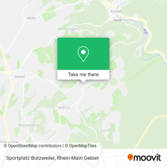 Карта Sportplatz Butzweiler