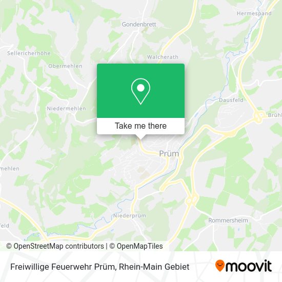 Карта Freiwillige Feuerwehr Prüm