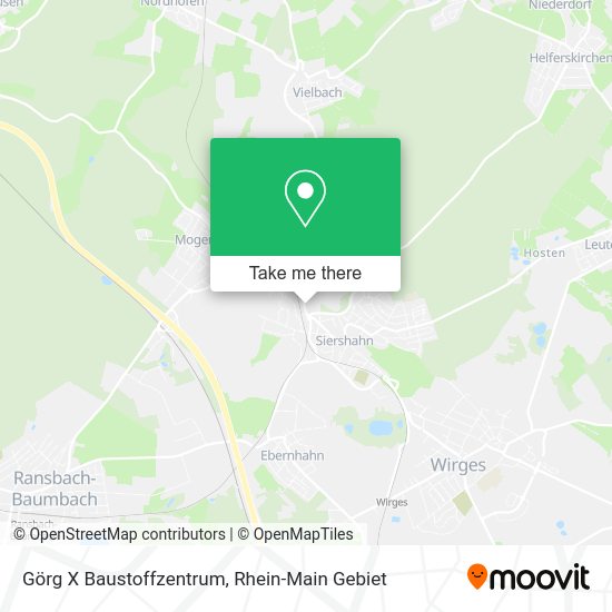 Карта Görg X Baustoffzentrum
