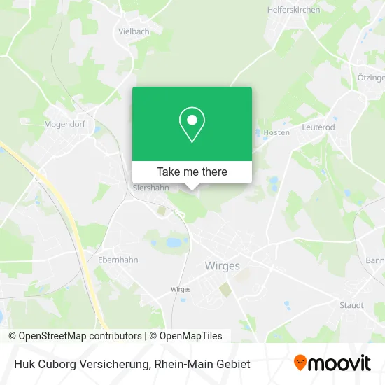 Карта Huk Cuborg Versicherung