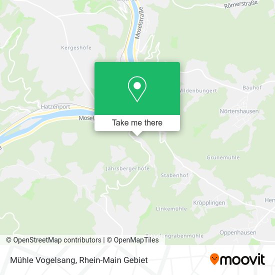 Карта Mühle Vogelsang