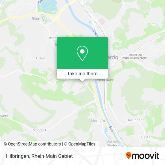 Карта Hilbringen