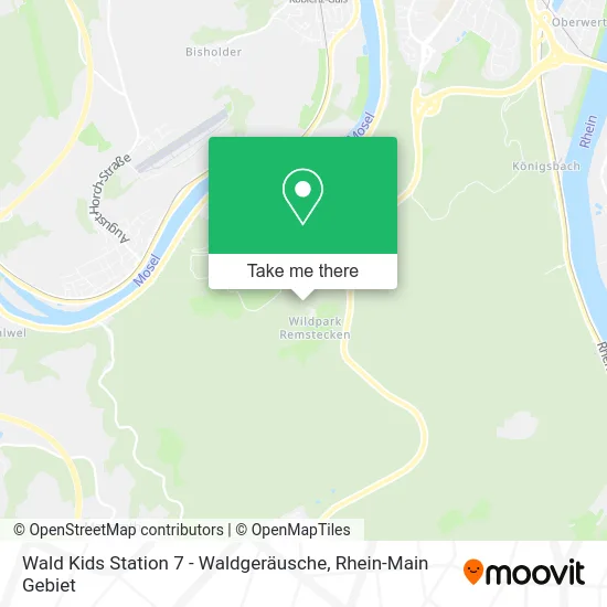 Карта Wald Kids Station 7 - Waldgeräusche