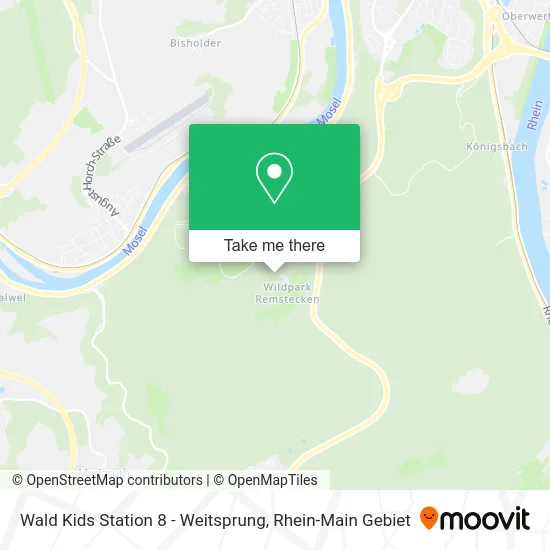 Карта Wald Kids Station 8 - Weitsprung