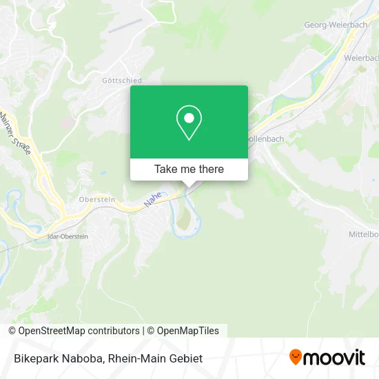 Карта Bikepark Naboba