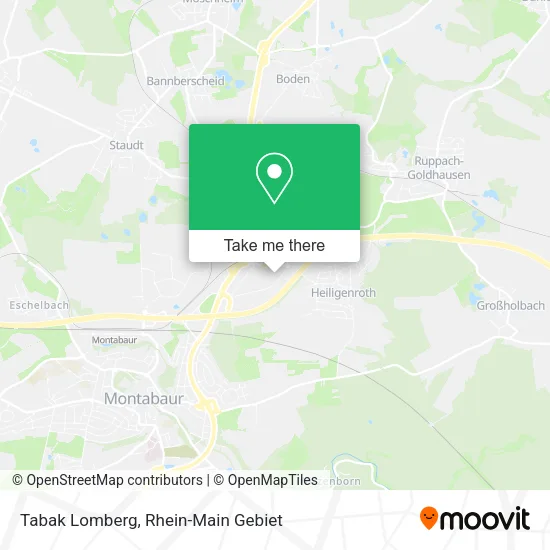 Карта Tabak Lomberg