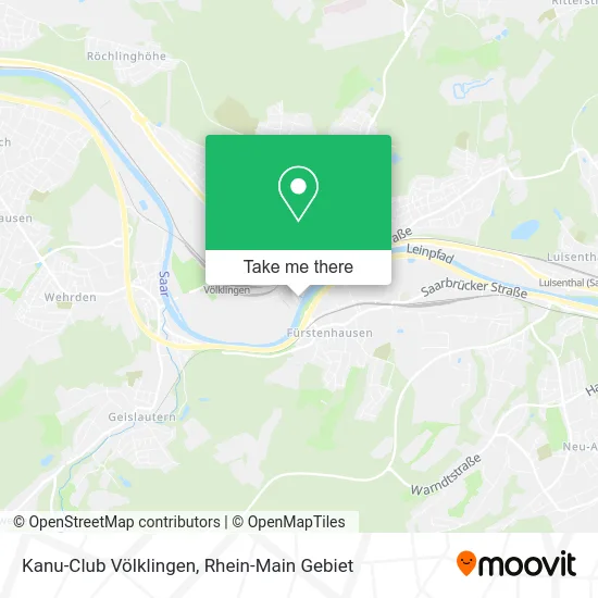 Карта Kanu-Club Völklingen