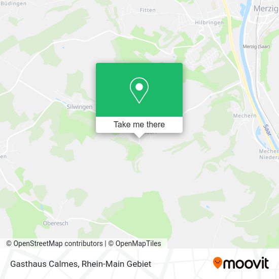 Карта Gasthaus Calmes