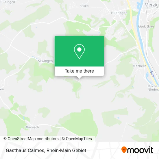 Карта Gasthaus Calmes