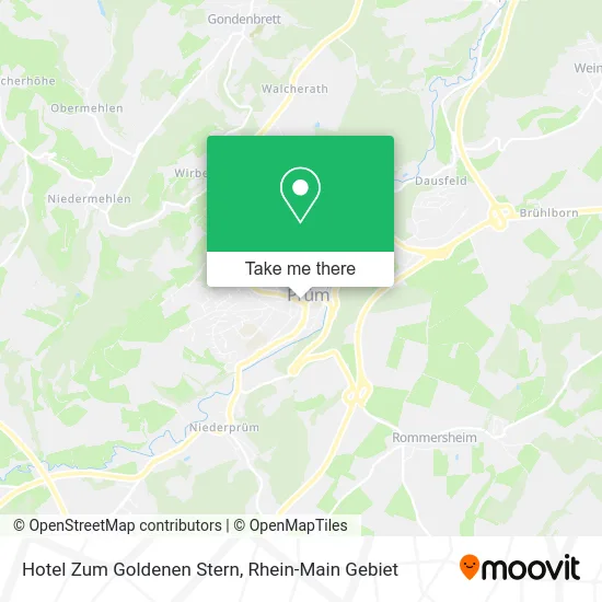 Карта Hotel Zum Goldenen Stern