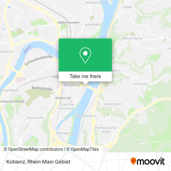 Карта Koblenz