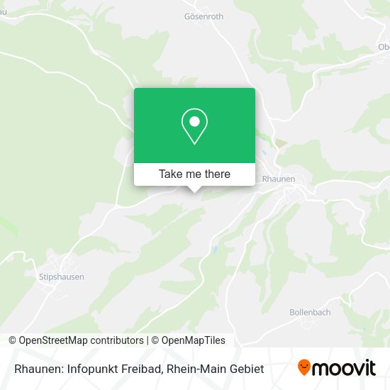 Карта Rhaunen: Infopunkt Freibad