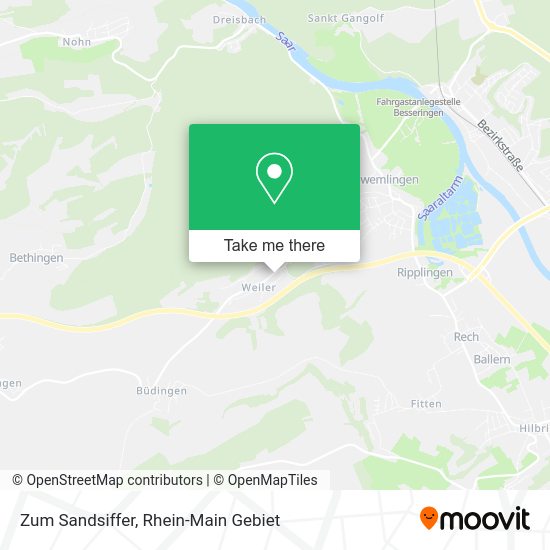 Карта Zum Sandsiffer