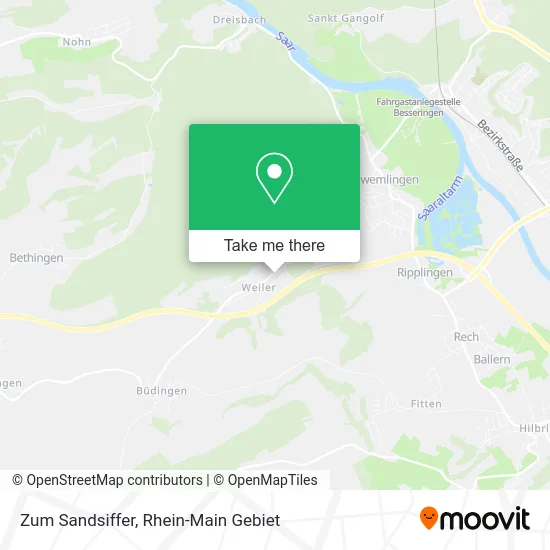 Карта Zum Sandsiffer