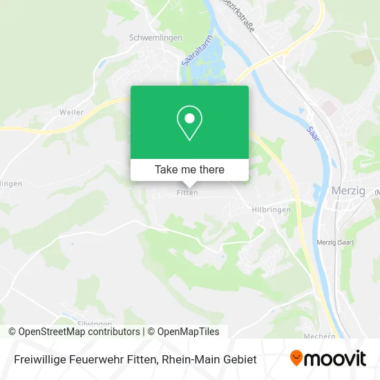 Карта Freiwillige Feuerwehr Fitten