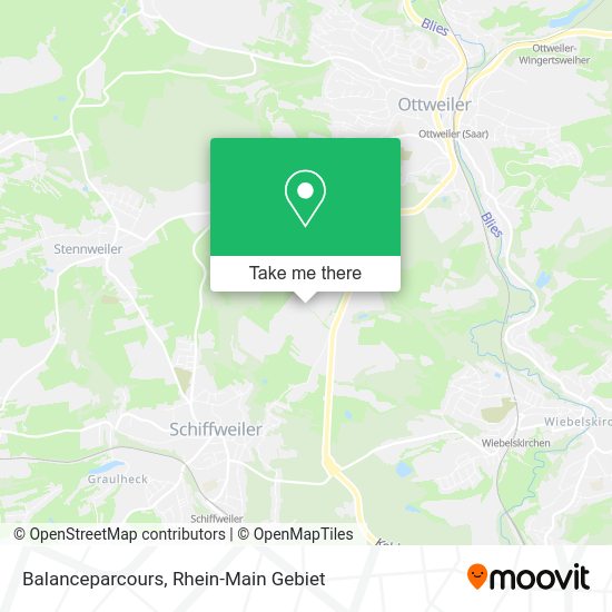 Карта Balanceparcours