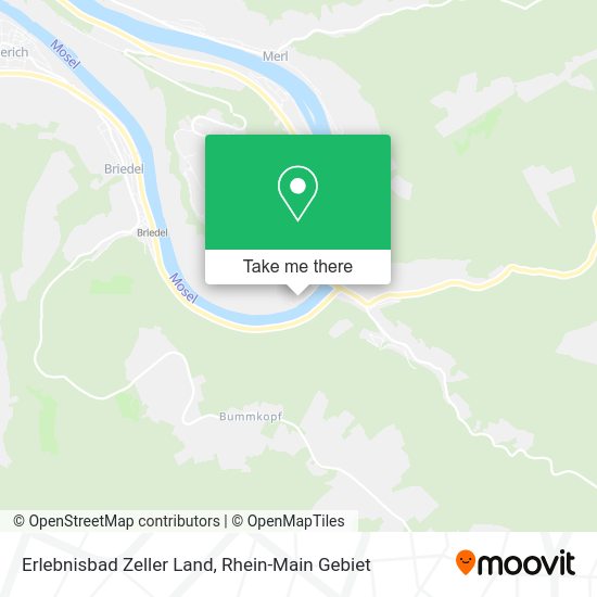 Карта Erlebnisbad Zeller Land