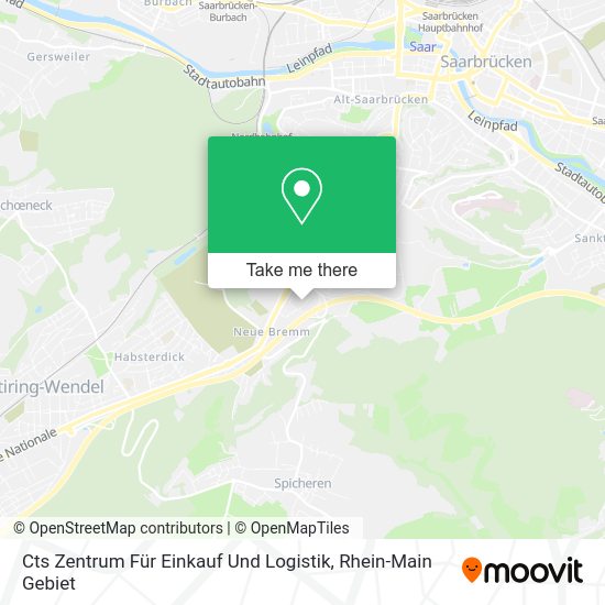 Карта Cts Zentrum Für Einkauf Und Logistik
