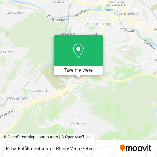 Карта Reha Fulfillmentcenter