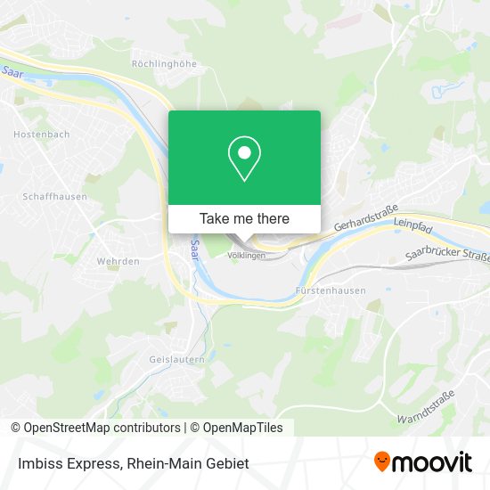 Карта Imbiss Express