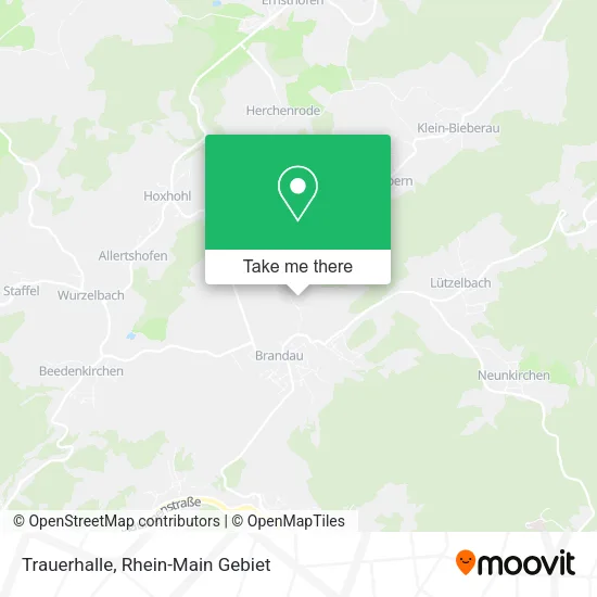 Карта Trauerhalle