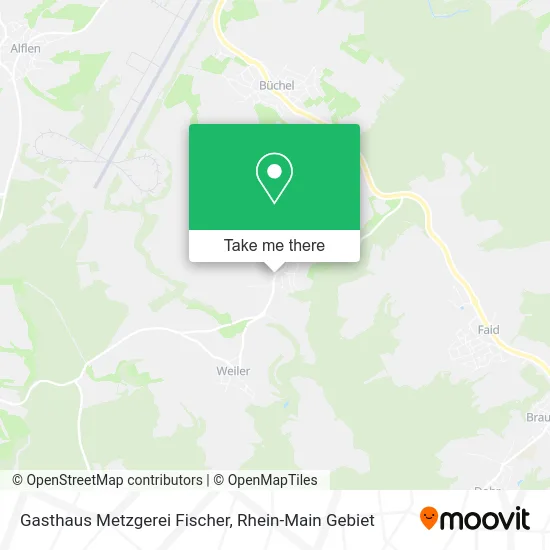 Карта Gasthaus Metzgerei Fischer