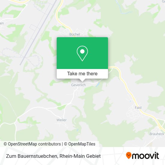 Карта Zum Bauernstuebchen