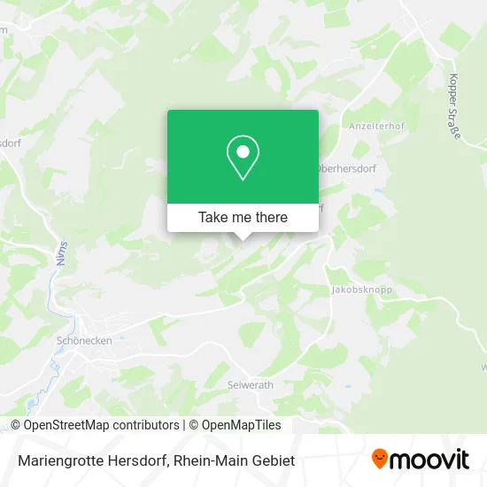 Карта Mariengrotte Hersdorf