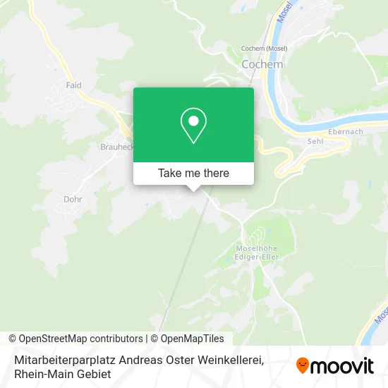 Карта Mitarbeiterparplatz Andreas Oster Weinkellerei