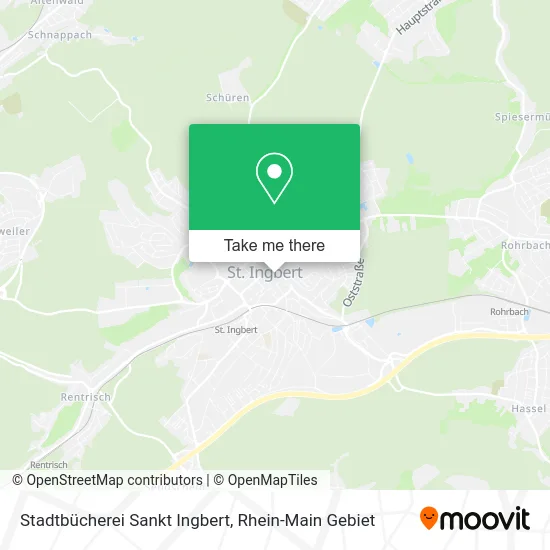 Карта Stadtbücherei Sankt Ingbert