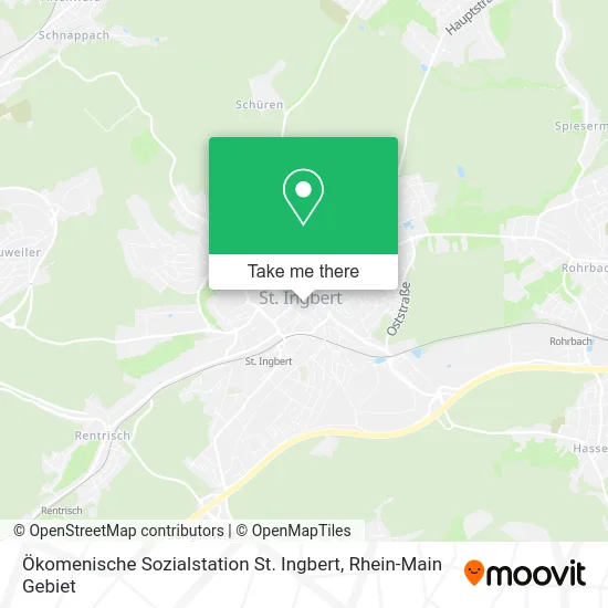 Карта Ökomenische Sozialstation St. Ingbert