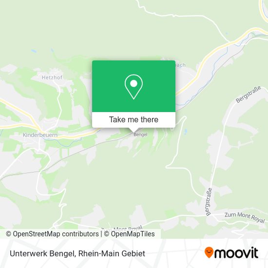 Карта Unterwerk Bengel