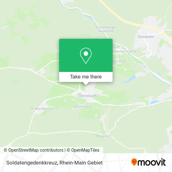 Карта Soldatengedenkkreuz