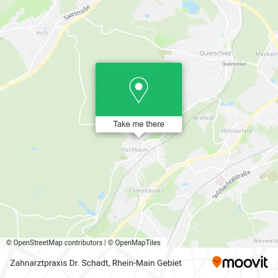Карта Zahnarztpraxis Dr. Schadt