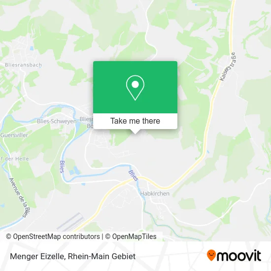 Карта Menger Eizelle