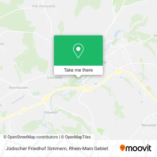Карта Jüdischer Friedhof Simmern