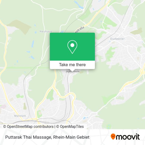 Карта Puttarak Thai Massage
