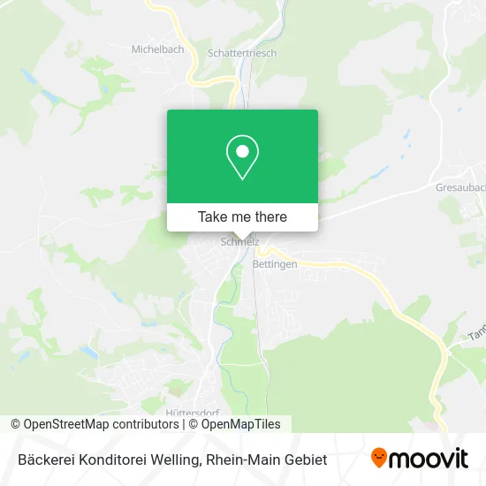 Карта Bäckerei Konditorei Welling