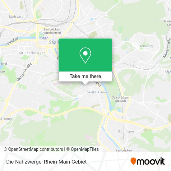 Карта Die Nähzwerge