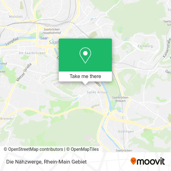 Карта Die Nähzwerge