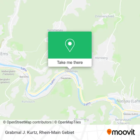 Карта Grabmal J. Kurtz