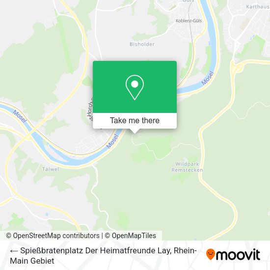 Карта ← Spießbratenplatz Der Heimatfreunde Lay