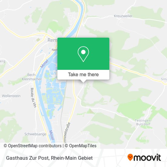 Карта Gasthaus Zur Post