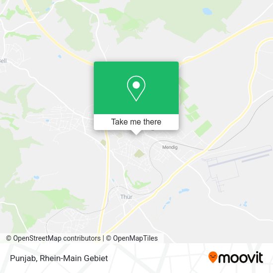 Карта Punjab