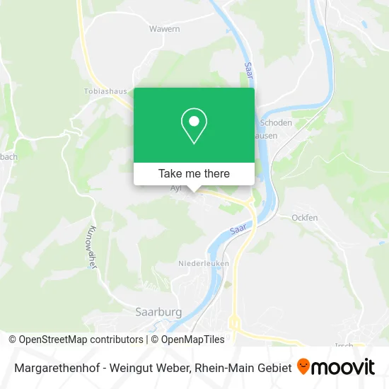Карта Margarethenhof - Weingut Weber