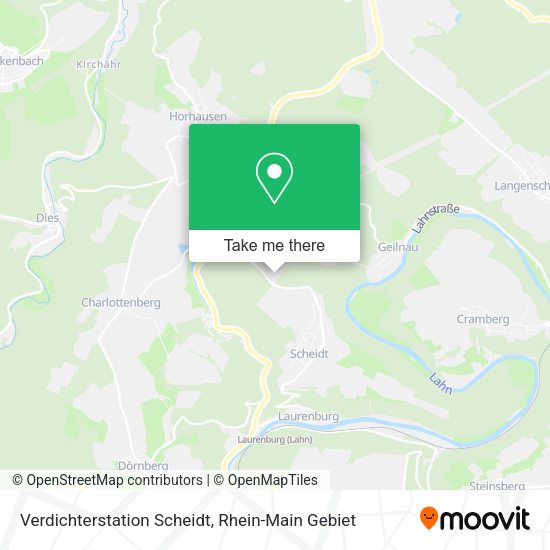 Карта Verdichterstation Scheidt